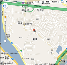 トランクルーム　Ｊ−キューブ　瀬田西　google地図